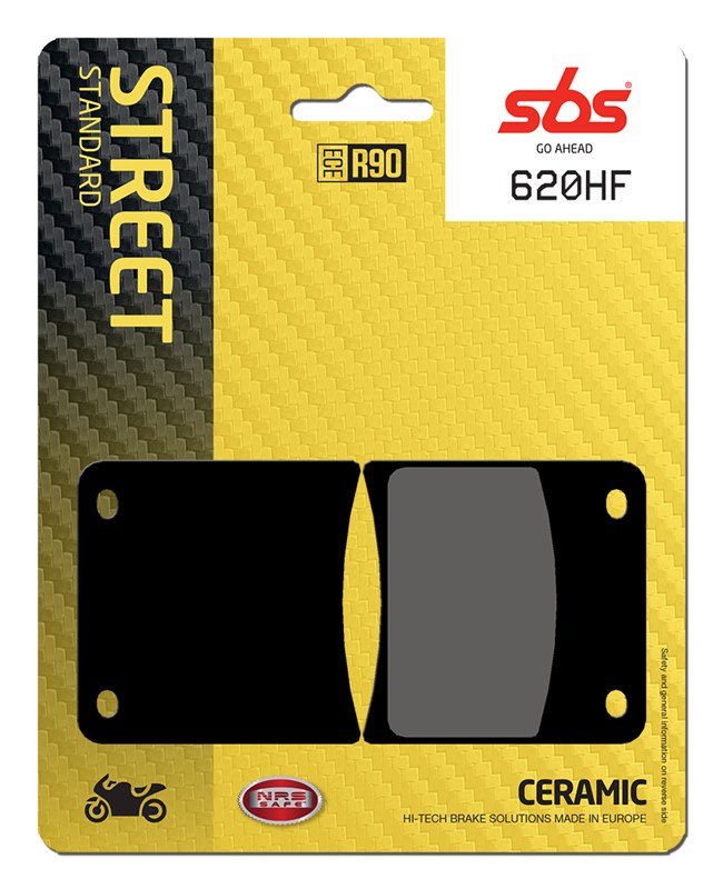 SBS brake pads KH146 street standart ceramic colour black (620HF)